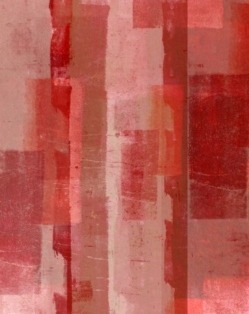 Red Abstract Art